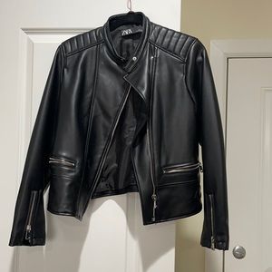 Leather jacket